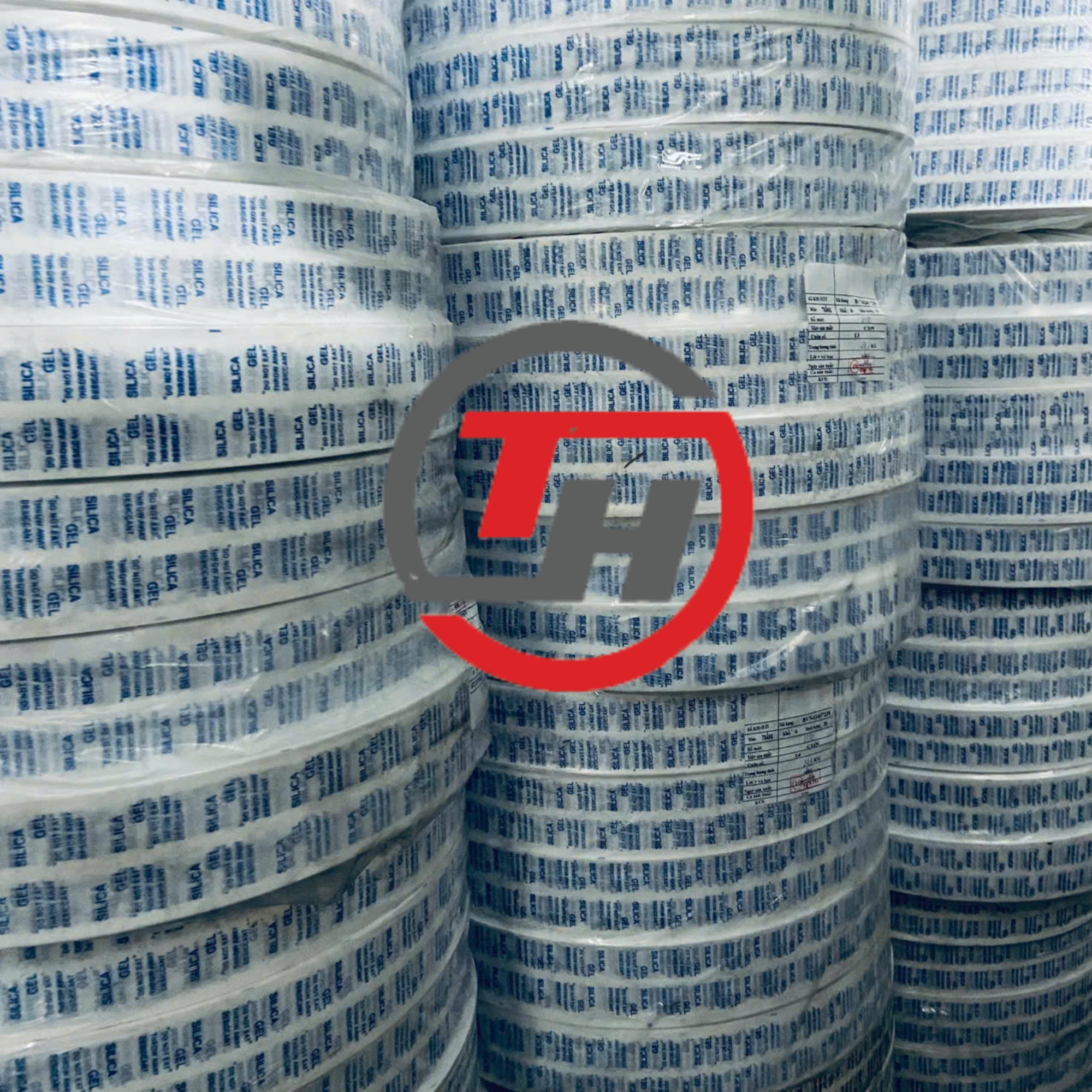 Vải không dệt In màu Xanh