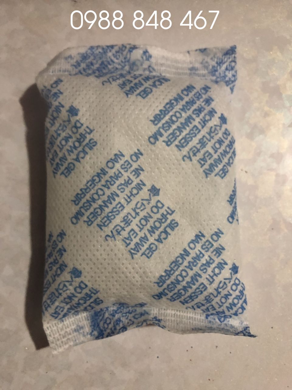 Gói hút ẩm - Loại 50g Xanh